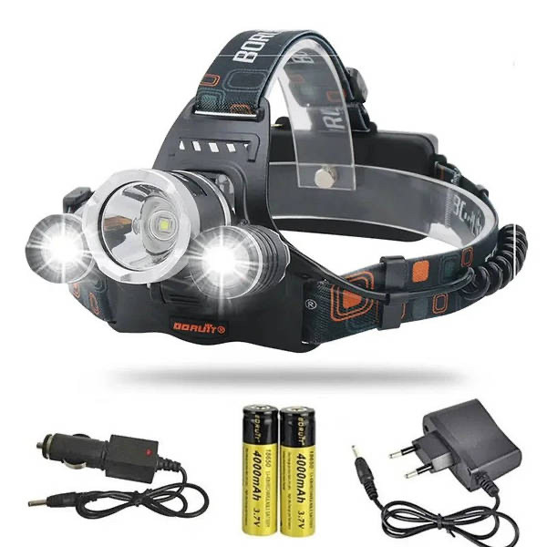 Налобный аккумуляторный фонарь Police Bailong RJ 3000