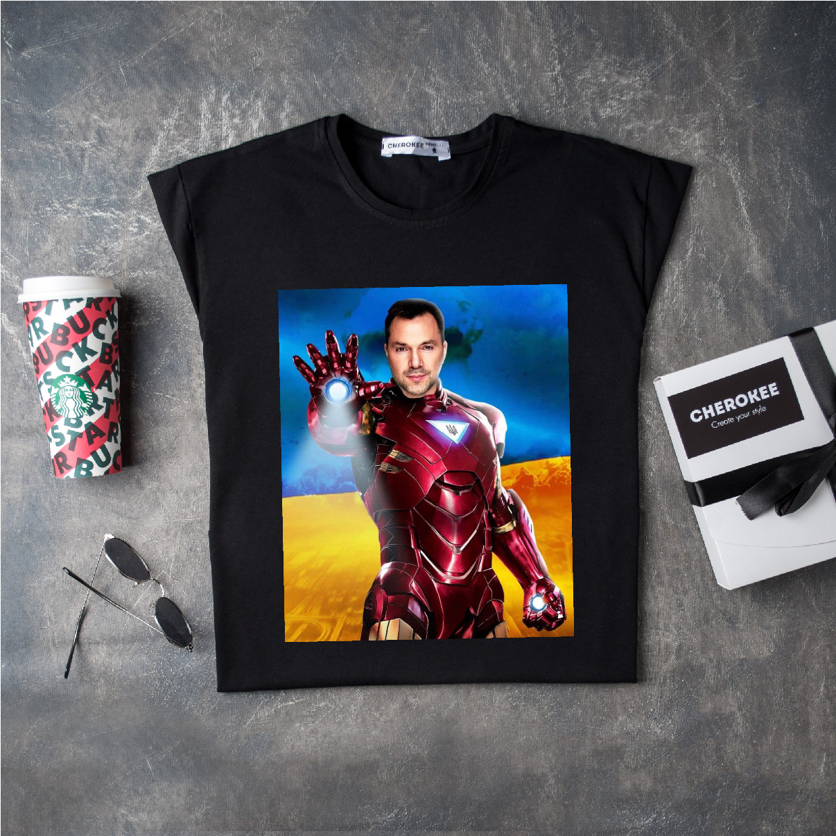 Футболка з цитатами "Арестович Марвел", фото 1