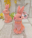 Великодній кролик для прикраси стола на свято h 13 см, фото 5