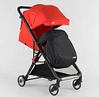 Прогулочная коляска JOY Kamelia с футкавер красный, фото 2