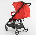 Прогулочная коляска JOY Kamelia с футкавер красный, фото 5