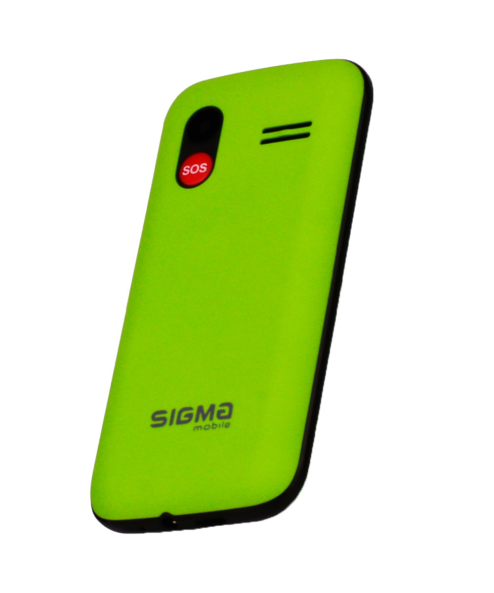 Мобильный телефон Sigma mobile Comfort 50 HIT2020 зеленый, кнопочный, с ...