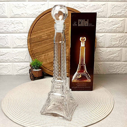 Графин для коньяку ILONA Ейфелева вежа 0,7 л (9474), фото 1