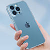 Прозорий силіконовий чохол накладка Oucase для Apple iPhone 13 Pro Max, Transparent, фото 2