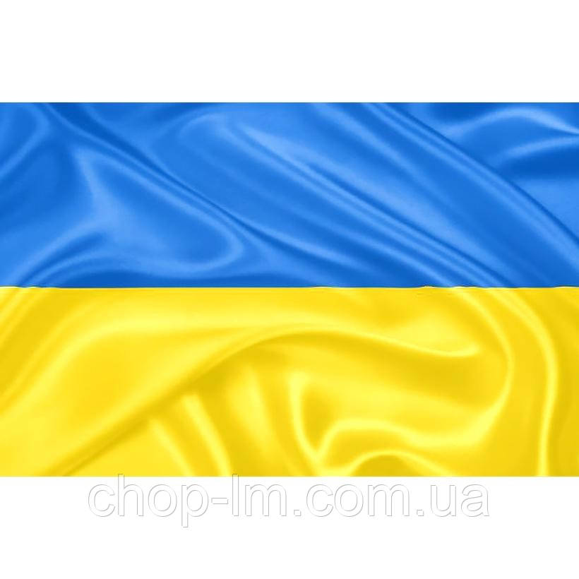 Прапор України атласний (розмір 90х140 см)