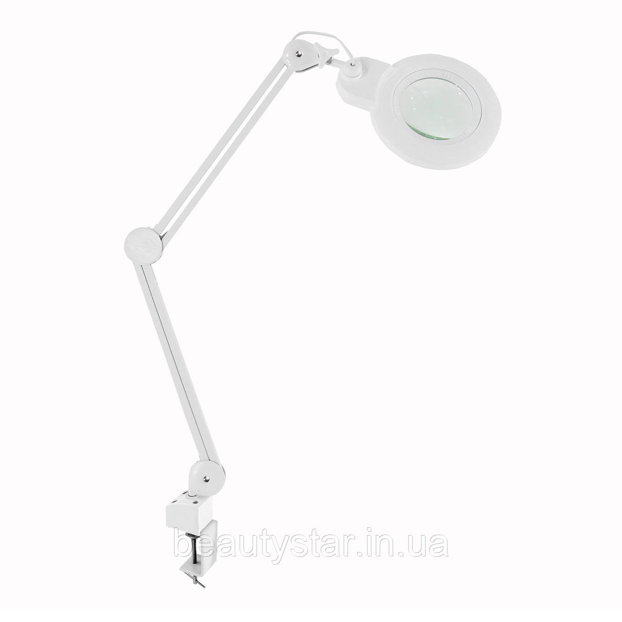 Лампа-лупа косметологічна на струбціні 1001АТ-5D LED (5 діопт.) лампи лупи косметологічні для манікюру, фото 1