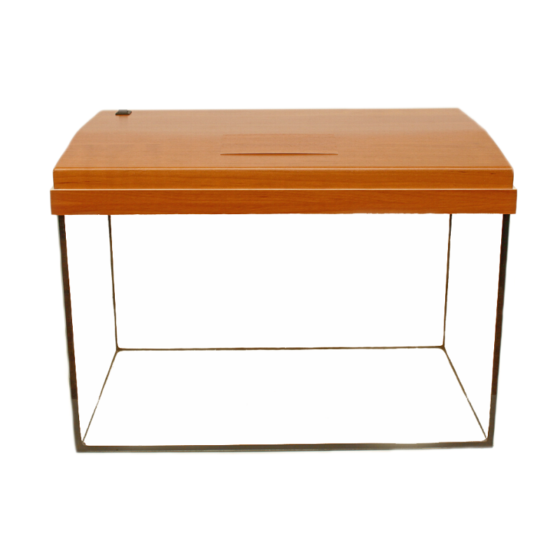 Прямокутний акваріум А-20 з кришкою та LED освітленням Вишня, фото 1