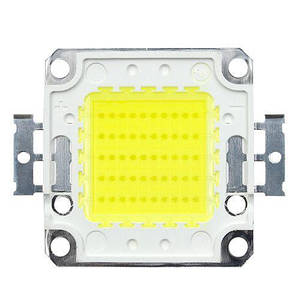 Світлодіодна матриця LED 50Вт 4000лм 30-34В, біла, мідна підкладка
