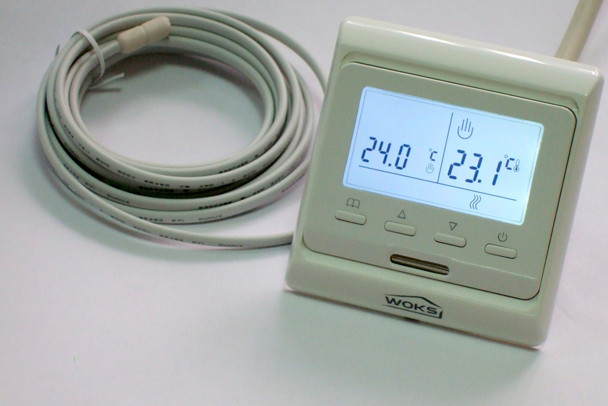 Терморегулятор для теплого пола программируемый Woks M 6.716 - фото 5 - id-p256570189