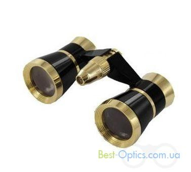 Театральний бінокль Paralux Opera 3х25L Black