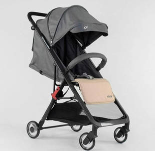 Прогулочная коляска JOY Kamelia с футкавер серый