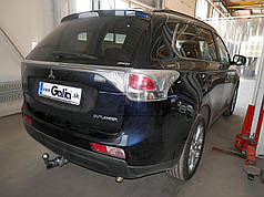 Фаркоп Mitsubishi Outlander III 2012-2023 (Мітсубісі Аутлендер 3) Швидкоз'ємний автомат на ручці