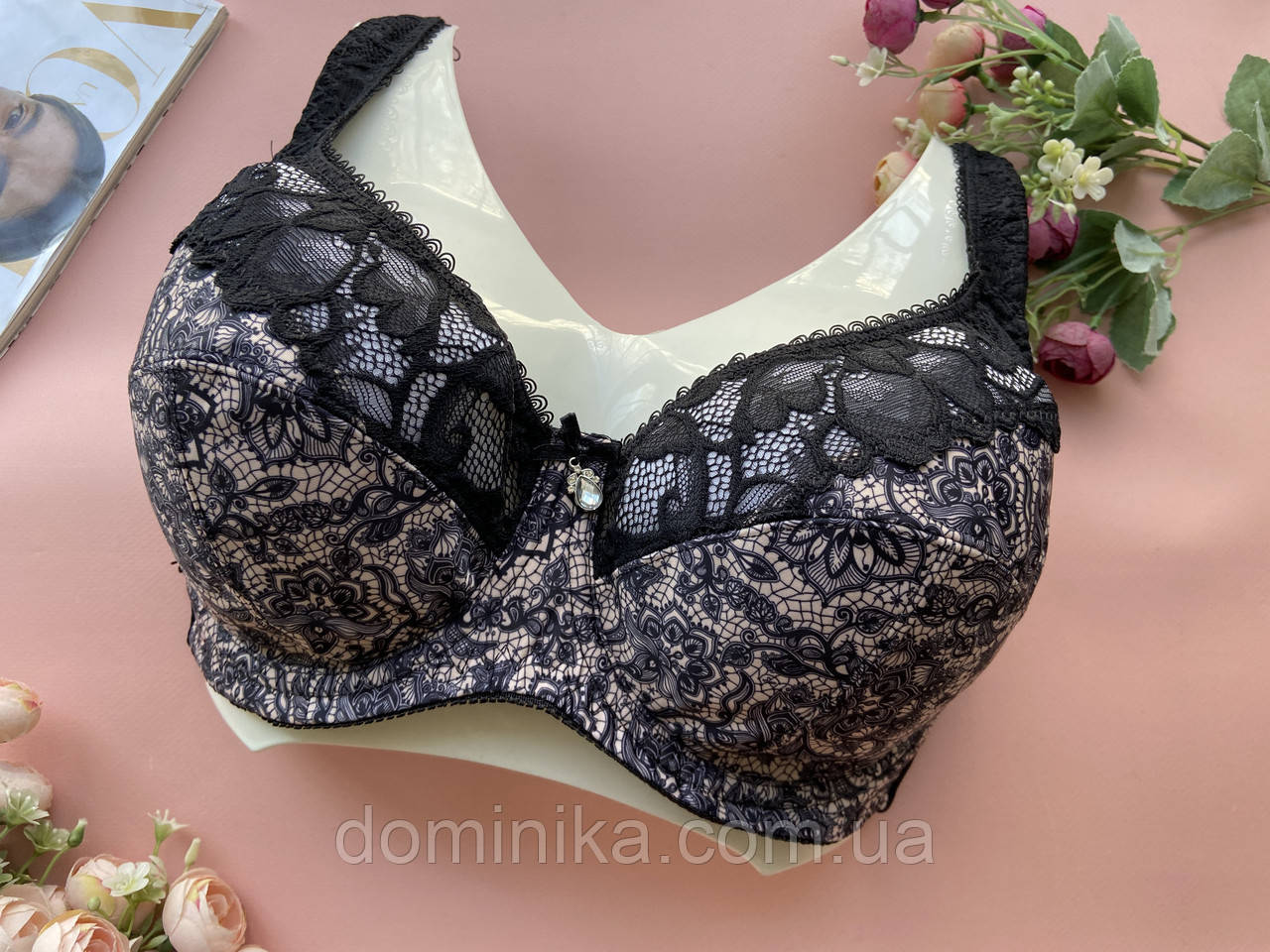 85/90G Бюстгальтер великих розмірів, ліфчик без поролону та ущільнювачів