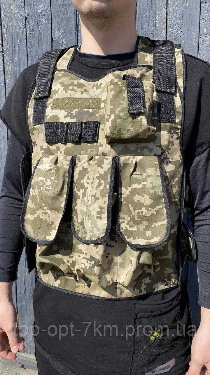 Розвантажувальний жилет для військових розчарувальних розгоузувань пошиття