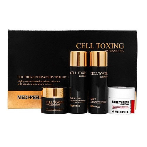 Medi-Peel Cell Toxing Dermajours Trial Kit Антивросний набір мініатюр зі стовбуровими клітинами