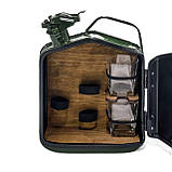 Каністра бар 5 л, міні бар, подарунок на будь-яке свято шефу, куму, чоловікові, татові, фото 2