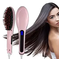 Расческа-выпрямитель Fast Hair Straightener / Электрическая расческа выпрямитель