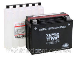 Акумулятор для мотоцикла YUASA YTX24HL-BS сухозаряженный AGM 21Ah 350A 205x87x162, фото 1