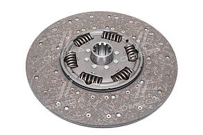 Диск зчеплення ведений КАМАЗ ЄВРО-2 (КПП ZF-16S151) SACHS 1878000205