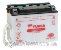 Акумулятор для мотоцикла сухозаряженный YUASA Y50-N18L-A 20AH 205X90X162, фото 1