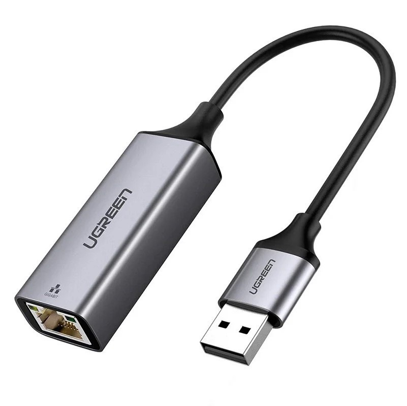 Мережевий адаптер Ugreen USB 3.0 to Gigabit RJ-45 Ethernet Card adapter (CM209)