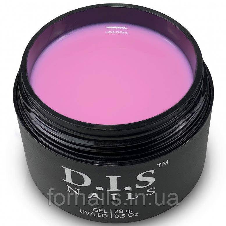 Гель для нарощування DIS Nails Hard Cover Hot Pink, 28 г, фото 1