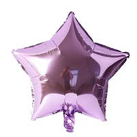 Фольгована повітряна куля Зірка лілова, кулі зірки 10" 25 см