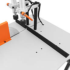 Торцювальний верстат для різання під кутом 90 і 45 градусів TM-HP45/90-355, відрізний верстат із пневмопритискачем, фото 3