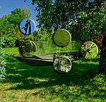 Гамак з москітною сіткою кольору хакі + брезент, фото 6