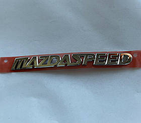 Mazda 6 2006-2007 Емблема задній значок напис на багажник Mazdaspeed Новий Оригінал