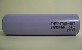Акумулятор 21700 Samsung INR21700-40T SDI 4000mah (Синій), фото 3