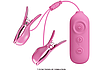 Електростимулятор для молочної залози PRETY LOVE - Nipple Clip 7 режимів вібрації, 3 режими електростимуляції, фото 2