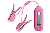 Електростимулятор для молочної залози PRETY LOVE - Nipple Clip 7 режимів вібрації, 3 режими електростимуляції, фото 4