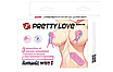 Електростимулятор для молочної залози PRETY LOVE - Nipple Clip 7 режимів вібрації, 3 режими електростимуляції, фото 10
