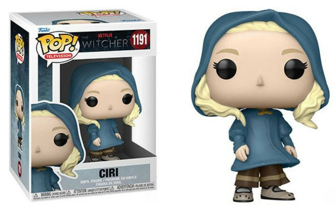 Фігурка Funko Pop Фанко Поп Відьмак Цирила The Witcher Ciri 10 см Serial W C 1191