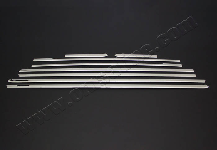 Накладки хромированные на стекла (нижние) (8шт) Mercedes-Benz Vito W447 ...