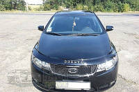 ДЕФЛЕКТОР КАПОТА, МУХОБОЙКА KIA CERATO 2009-2013 VIP TUNING