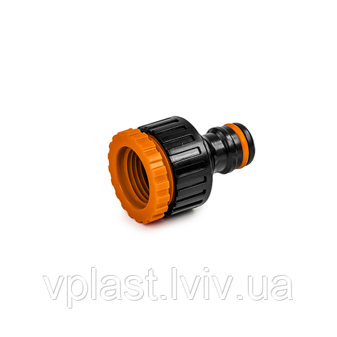 Адаптер з внутрішньою різьбою 3/4", редукція на 1/2", ECO LINE, ECO-PWB2198L, фото 2