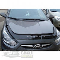 ДЕФЛЕКТОР КАПОТА, МУХОБОЙКА HYUNDAI ACCENT (RB) 2010- VIP TUNING