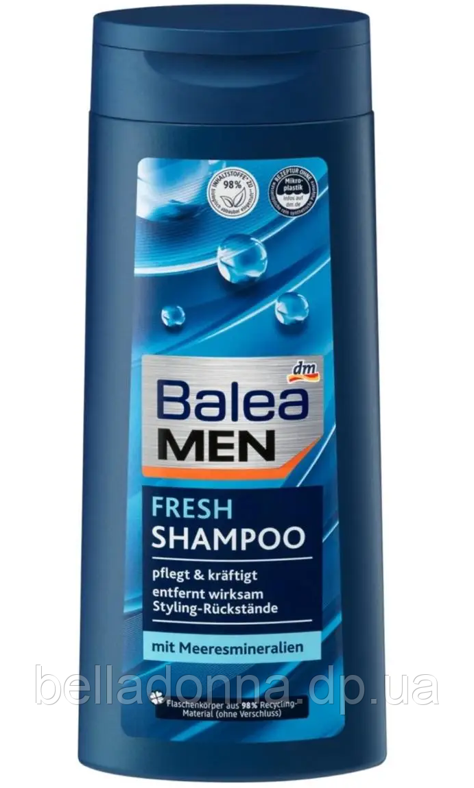 Шампунь чоловічий Balea Fresh Shampoo 300 мл