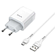 Мережевий зарядний пристрій для Original Hoco C72A з Micro (EU) 1USB, 2.1, Чорний, фото 5