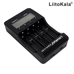 Розумний зарядний пристрій Liitokala Lii-500 Ni-Mh/Li-ion 220V/12V Powerbank Test LCD