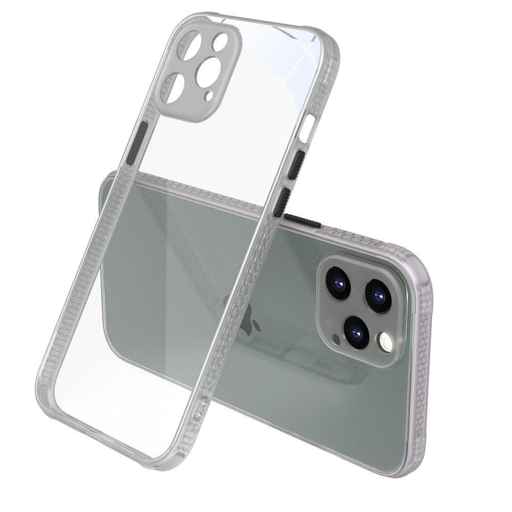 Протиударний чохол для iPhone 13 Pro Max білий бампер захист камери