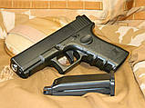 Дитячий металевий пістолет Глок 19 (Glock 19) Galaxy G15, фото 7