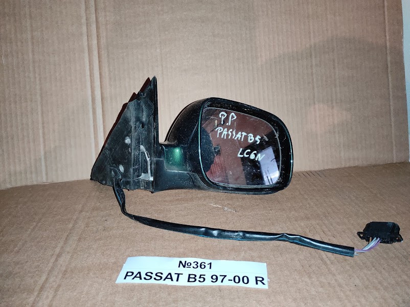 No361 Б/у Дзеркало праве 3B1857508F01C  для VW Passat B5 1997-2000, фото 1