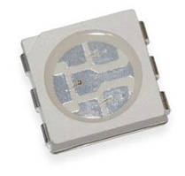 Світлодіод SMD 5050 Зелений 520-525nm 1000-2000mCd 3.0-3.2 V