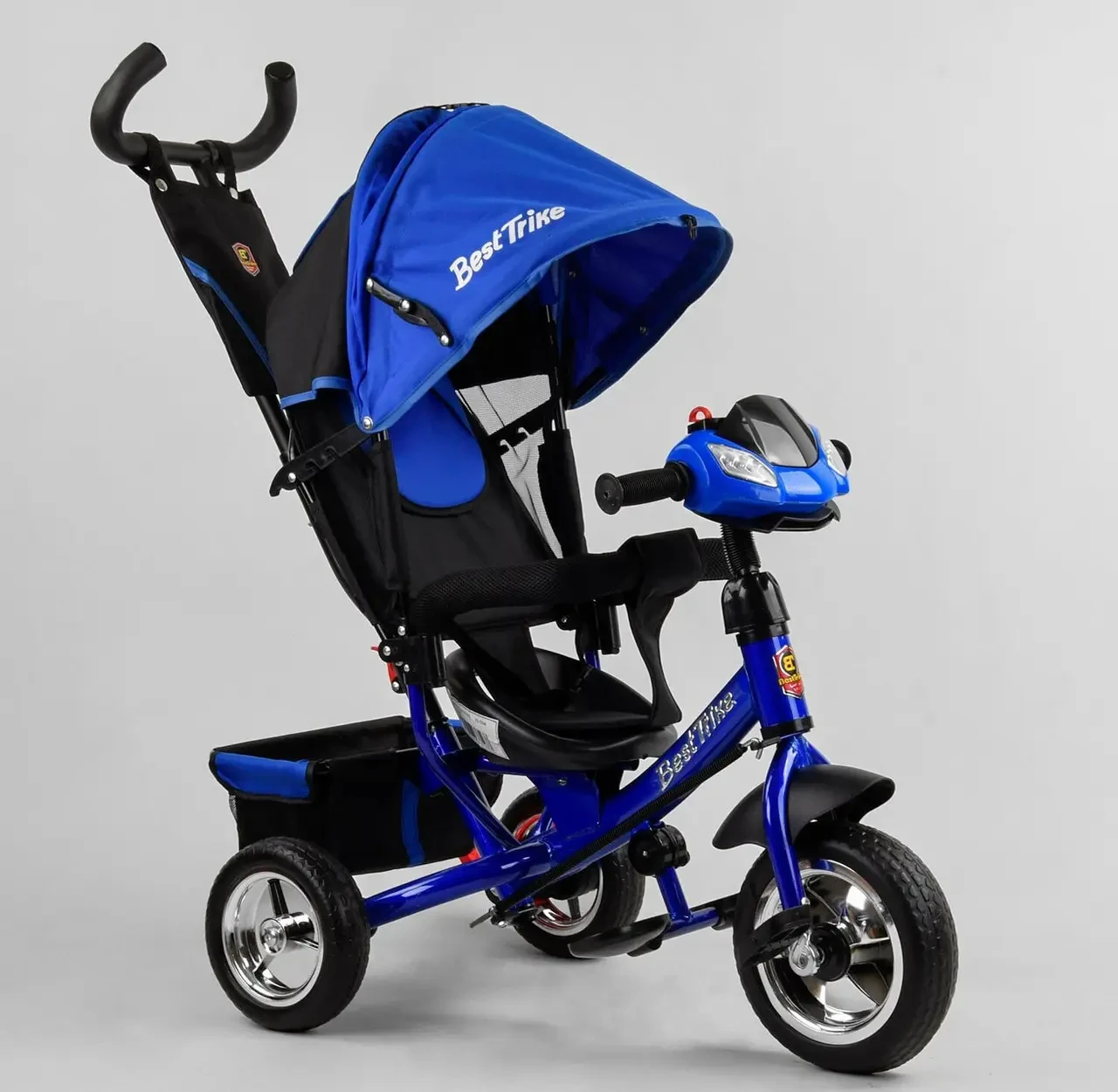 Дитячий триколісний велосипед Best Trike 6588 велосипед-коляска ровер, фото 1