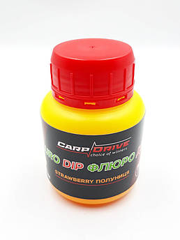 Флюро-діп Carp Dream "Полуниця" 100 мл — яскравий аромат для спокуси коропа!