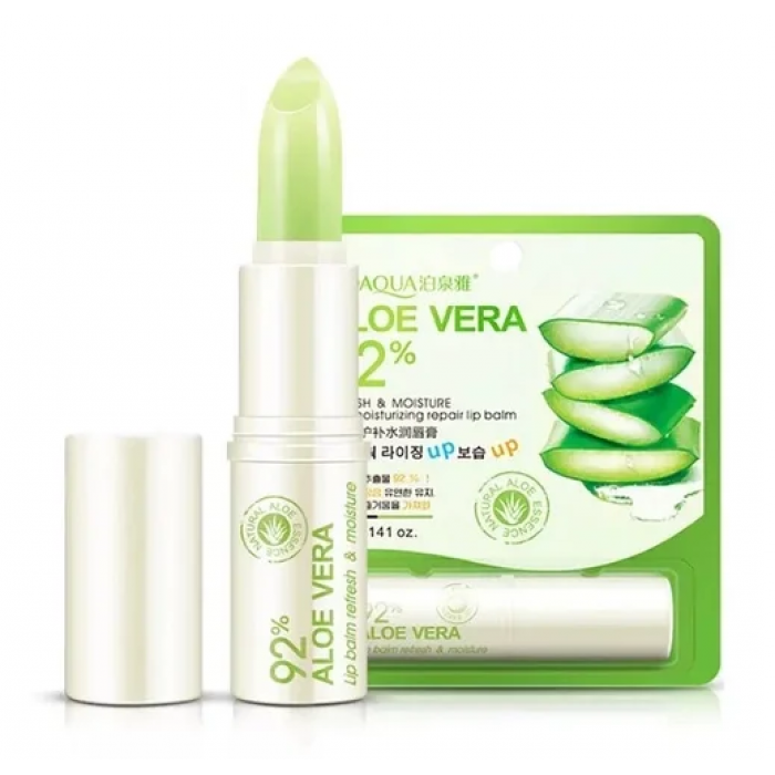 Бальзам для губ BIOAQUA Alae Vera 92% Refresh & Moisture Aleo