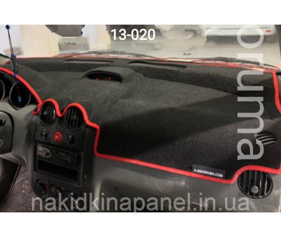 Накидка на панель приладів CHEVROLET Aveo (1 пок., T250, рестайлинг), 2006-2011